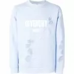 sweatshirt givenchy femmes hommes destroyed sweatshirt blue